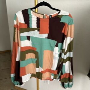SHEIN curve blouse